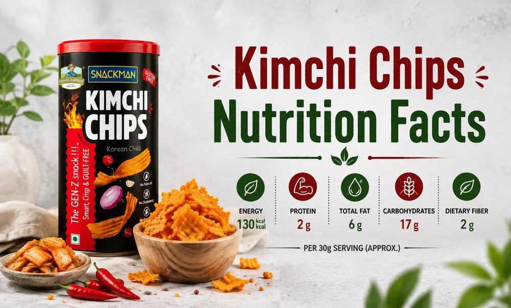 Kimchi Chips Nutrition Facts.