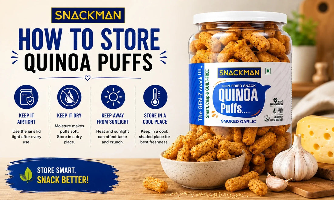Quinoa Puff Storage