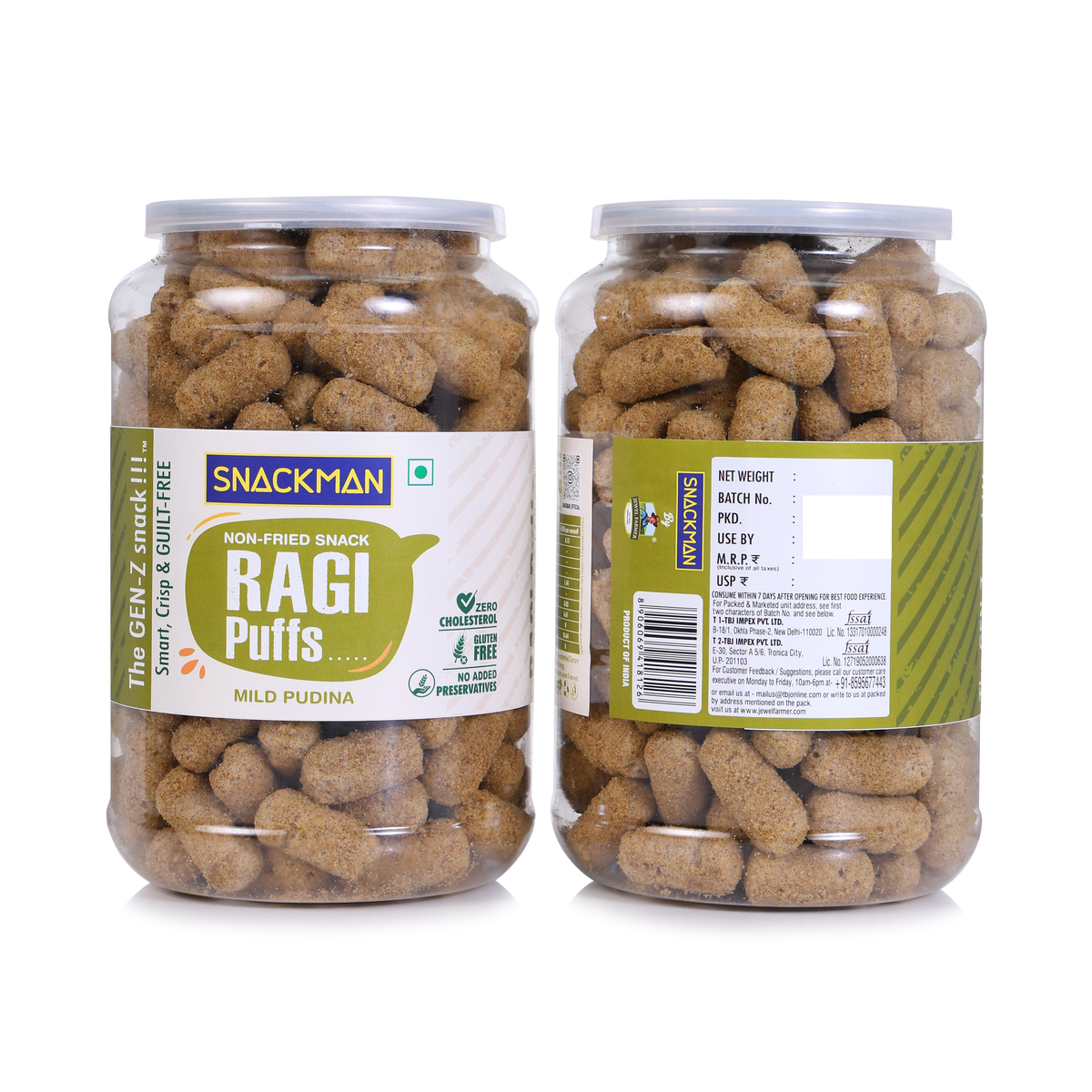 Ragi Puffs