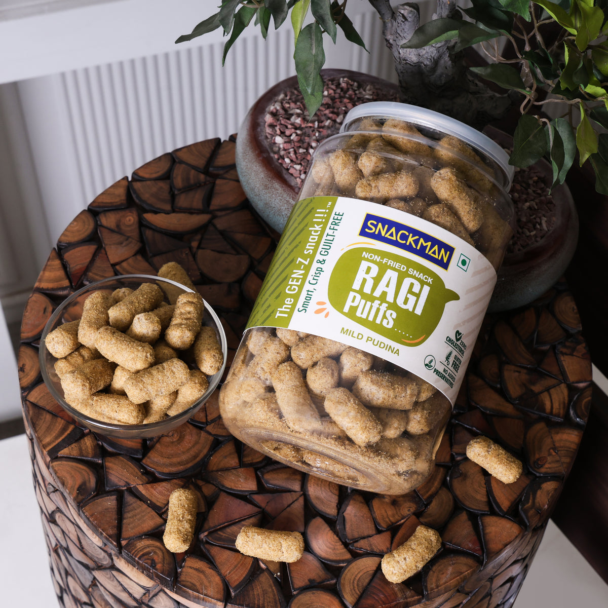 Ragi Puffs